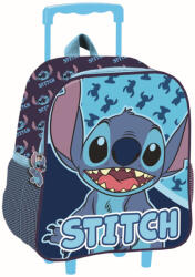  Disney Lilo és Stitch, A csillagkutya Abstract gurulós ovis 3D hátizsák, táska 32 cm MSL702928 (MSL702928)