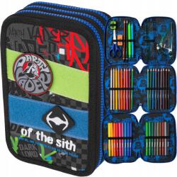COOLPACK Iskolai Tolltartó Háromrekeszes Ceruza Készlet Filctoll Star War (E67779)