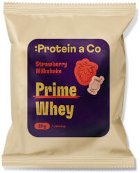 Protein a Co PRIME WHEY - 1 porție 30 g Aromă: Strawberry milkshake