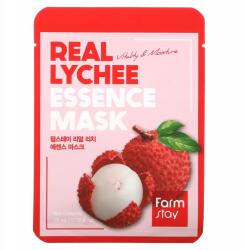 Farmstay Maszk Farmstay Real Lychee Essence Mask 23ml (8809809800550)