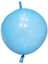 Balloons4party Set 20 baloane latex link o loon albastru deschis 28 cm