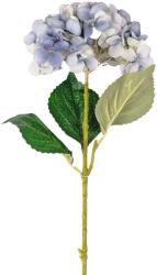 Valex Decor Hortenzia selyemvirág ág, 62cm magas, virágfej átmérő: 22cm - Kék (LD072-02)