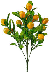 Valex Decor Citrom bokor, 15 fejes, 34cm magas - Sötét citromsárga (LD092-02)