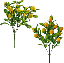Valex Decor Citrom bokor, 15 fejes, 34cm magas - 60db-os mix (LD092)