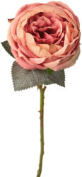 Valex Decor Peónia selyemvirág szál, 51cm magas, virágfej átmérő: 10cm - Rózsaszín (LD077-02)