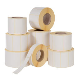  43x38mm termál transzfer címke 1000 db/40gy - visszaszedhető