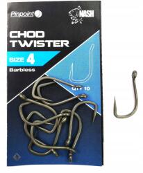 Nash Horgok Chod Twister 4 sorjamentes 10db (T6150NASH)