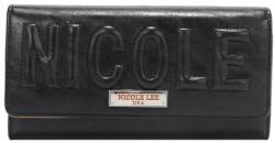  Портфейл Nicole Lee, 19x10x3.5 cm, ЧЕРЕН (35000-А-ЧЕРЕН)