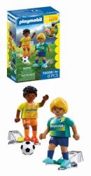 Playmobil - Jucarie de rol set 2 fotbalisti (PM72058)