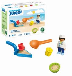 Playmobil - Junior Jucarii de nisip pentru micii bucatari (PM72005)