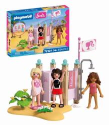 Playmobil - Barbie Cabina de schimb la plaja (PM72124)