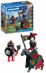 Playmobil - Jucarie de rol Conducatorul cavalerilor Dragon (PM72118)