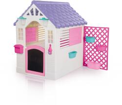 Dolu Casuta deluxe pentru copii - alb & roz (D2582) Casuta pentru copii