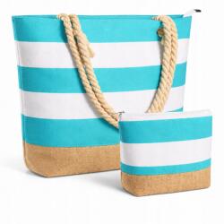 Allbag Strand túratáska kozmetikai táskával, cipzáras, univerzális (T-PLAŻOWA005)