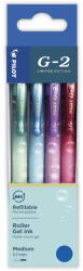 Pilot Zseléstoll 0, 7mm, nyomógombos Pilot G-2 Bubble 4 klf. test szín, írásszín kék (449065) - iroszer24