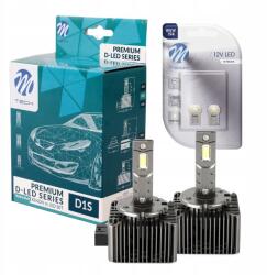 m-tech Retrofit Xenon D1S Led Szett 6000K 200% W5W Osram