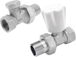 FERRO Set robineti radiator tur/retur, drepti 1/2 Ferro ZGB01 (ZGB01)