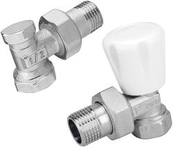 FERRO Set robineti radiator tur/retur, coltari 1/2 Ferro ZGB02 (ZGB02)