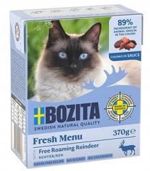 Bozita rénszarvas darabok szószban 370g-os kartondobozban