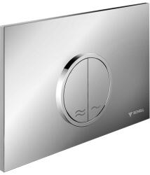 Schell Clapeta de actionare WC SCHELL Circum cromat lucios cu dubla comanda pentru rezervor incastrat (031190699)