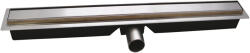 FERRO Rigola dus liniara Ferro Super Slim Pro OLSP1-70, cu sifon, inox si plastic, ø 40 mm, 70 cm (OLSP1-70)
