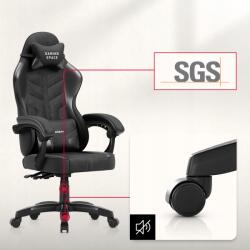Huzaro Force 2.7 gamer irodai szék, fekete-karbon (HZ-FORCE 2.7 BLACK CARBON)