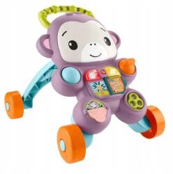 Mattel Fisher Price Járókeret Toló Interaktív Lila Majom Gyerekeknek 6M+ (JGW90)