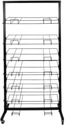 Clayre & Eef Expozor covorase intrare casa, fier negru 83x40x180 cm (5HD0009) Raft