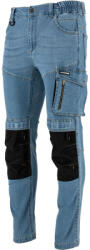 LAHTI PRO Pantaloni de lucru tip blugi slim fit Lahti PRO M, elastici, 9 buzunare (L4054702)
