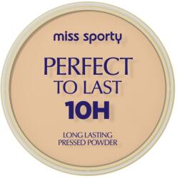 Miss Sporty Pudra Perfect To Last Powder Porcelain 10, 4g, Miss Sporty