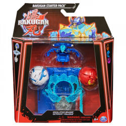 Spin Master Bakugan Starter Pack Bruiser, Octogan Si Nillious (6066989_20142087) - typec Figurina