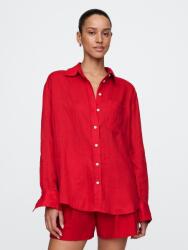 GAP Ленена риза с голям размер Голяма риза GAP GAP | Cherven | ЖЕНИ | XXS