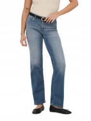 Only Női Farmer Nadrág Cső Skinny High Waist szürke sötétkék pamut (15353695)