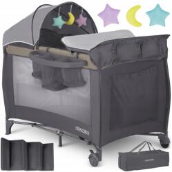RicoKids Utazóágy matrac táska 125 x 65 x 78 cm RK-242 antracit (724201)