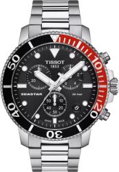 Tissot Мъжки часовник Tissot Seastar 120.417. 11.051. 01, Сребрист / Черен (TIS120.417.11.051.01) Часовници