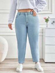 Shein Pamut Farmer Nadrág Kék 46-OS