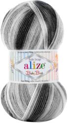 alize Baby Best Batik 7542 kötőfonal, szürke, foltos, bolyhosodásmentes, … (BabyBest7542)