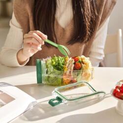 Kidscenter Caserola Alimentara cu Capac Etans, Recipient Reutilizabil pentru Picnic, Pranz, Salata, 1L, Fara BPA (5947226260236)
