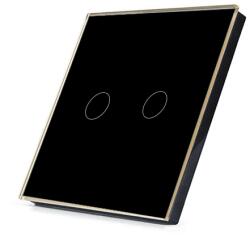 HomeVast Telecomanda RF cu contact tactil, 2 canale, negru - Model SM-R602-B (SM-R602-B)