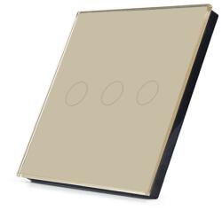 HomeVast Telecomanda RF cu contact tactil, 3 canale, auriu - Model SM-R603-G (SM-R603-G)
