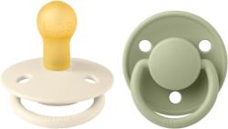 BIBS Suzetă de lux BIBS din latex cu tetină rotundă - Culori și mărimi variate (180223)