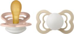 BIBS Set 2 suzete Supreme BIBS - Latex, Glow, Diverse culori (270357)