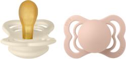 BIBS Set 2 suzete BIBS Supreme Latex cu tetină simetrică - Culori variate (170220)