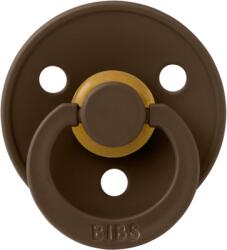 BIBS Suziță BIBS Colour din latex, tetină rotundă, 0 luni, Mocha (100215C)