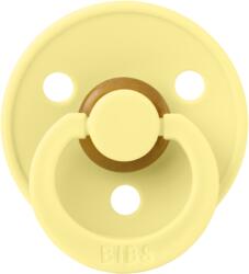BIBS Suziță BIBS Colour din latex, tetină rotundă, 0 luni, Sunshine (100264C)