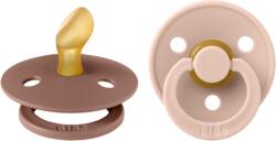 BIBS Set 2 suzete BIBS Colour Latex, tetină anatomică - Mărimi de la 0 la 6 luni (2111421)