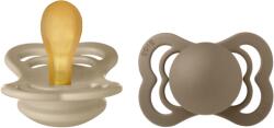 BIBS Set 2 suzete BIBS Supreme Latex cu tetină simetrică - Culori variate (170336)