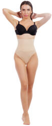 zenifique Lenjerie modelatoare tip burtiera cu chilot tanga, talie medie, 4 tije flexibile pentru sustinere, material elastic si respirabil, zenifique, nude (Marime: XL) (ZEN-530_XL_nude)