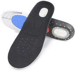 zenifique Set 2 bucati branturi ortopedice din polimer, cu protectie din silicon pentru calcaie, multicolor (Marime: 40-46) (ZEN-227_L)