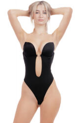 zenifique Body modelator fara spate, potrivit pentru rochii, efect de slabire, cu sutien, zenifique, negru (Marime: M) (ZEN-465_M_black)